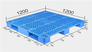 1212网格川字HDPE托盘